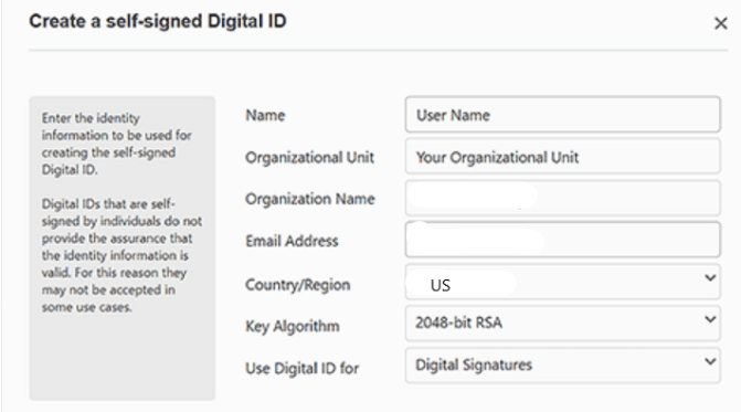 Step 12 Create ID