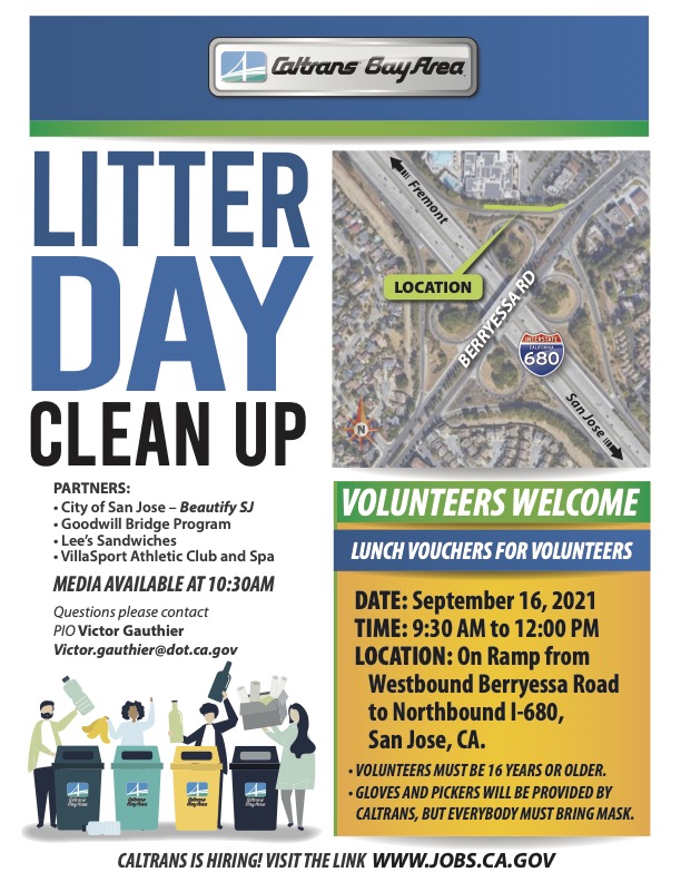 September 16 LITTER DAY CLEANUP FLYER