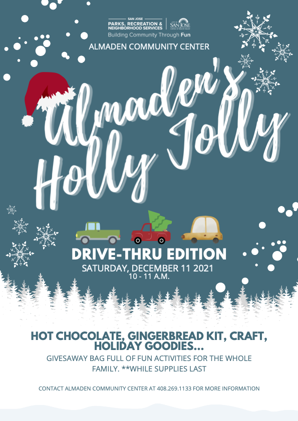 Almaden Holly Jolly Drive-Thru Flyer