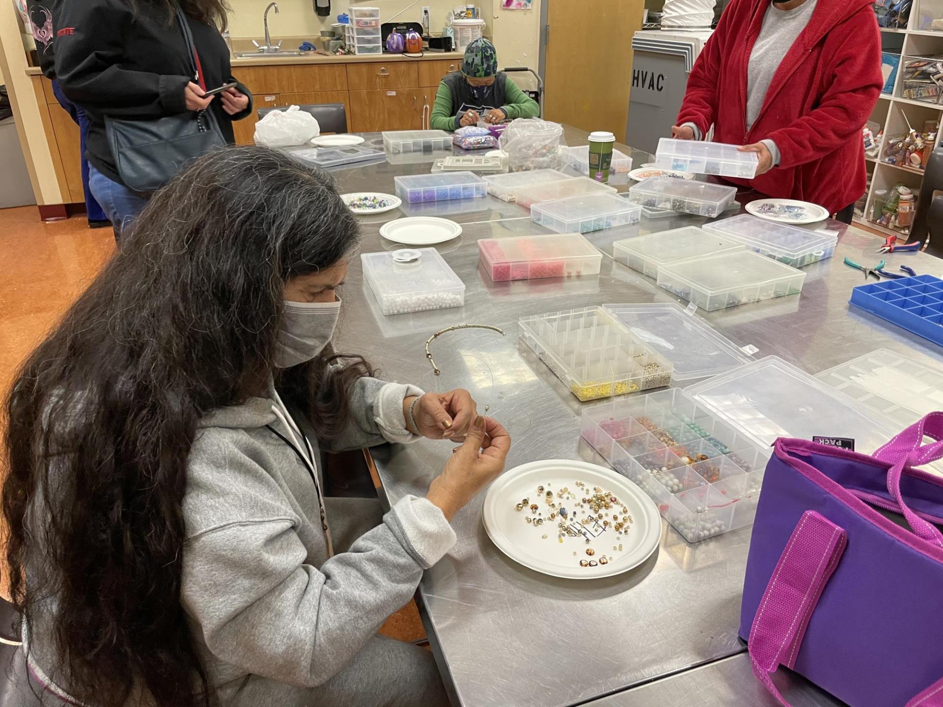 Beading Program at Grace