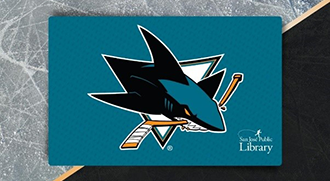 San José Library San Jose Sharks Membership Card