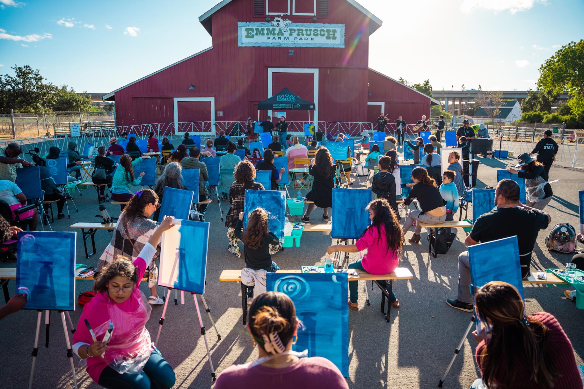 Paint the CitySJ event at Emma Prusch Farm Park