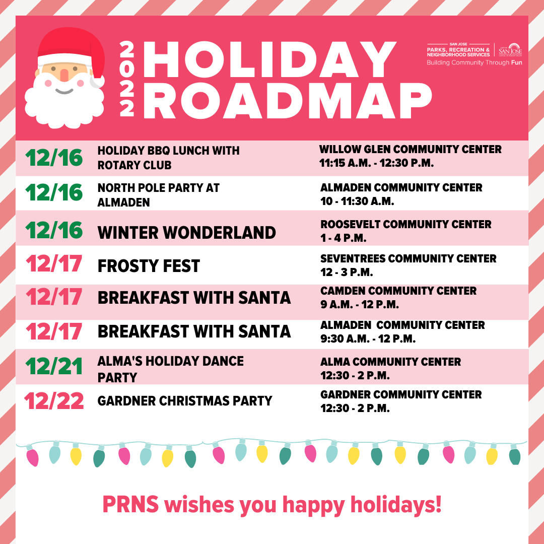 2022 PRNS Holiday Roadmap