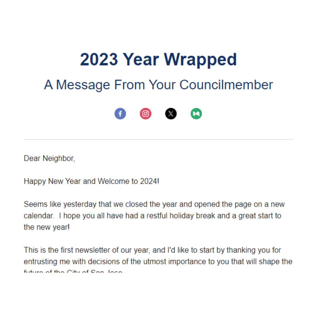 January 2024 Newsletter