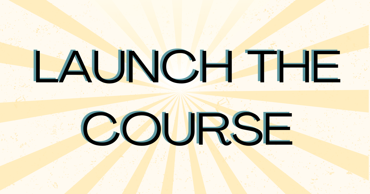 Launch Course Button