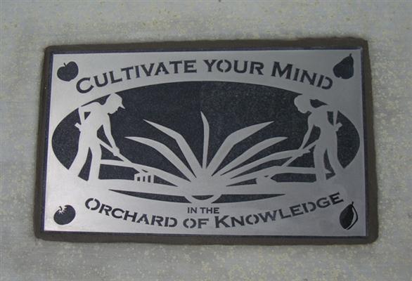 Public Art - Cultivate Your Mind in the Orchard of Knowledge - 5