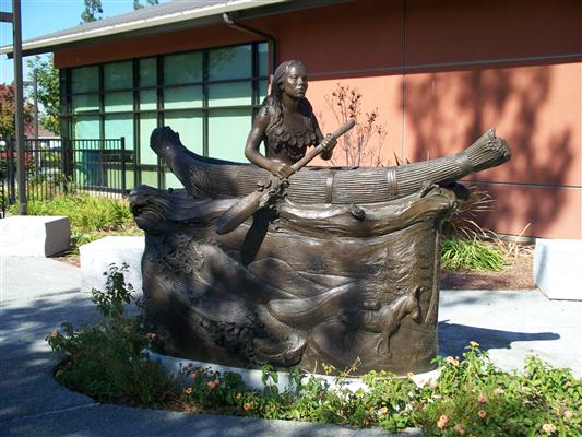 Public Art - Ohlone Woman - 1