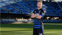 San Jose Earthquakes Midfielder Chris Wehan thumbnail