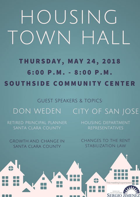 D2 Housing Town Hall Flyer