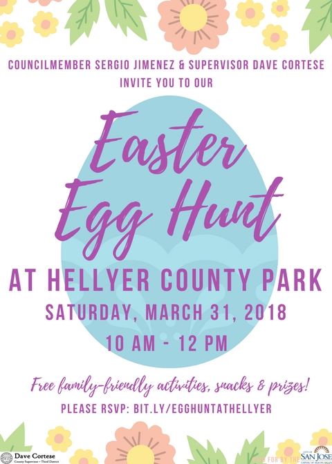 Easter Egg Hunt Flyer