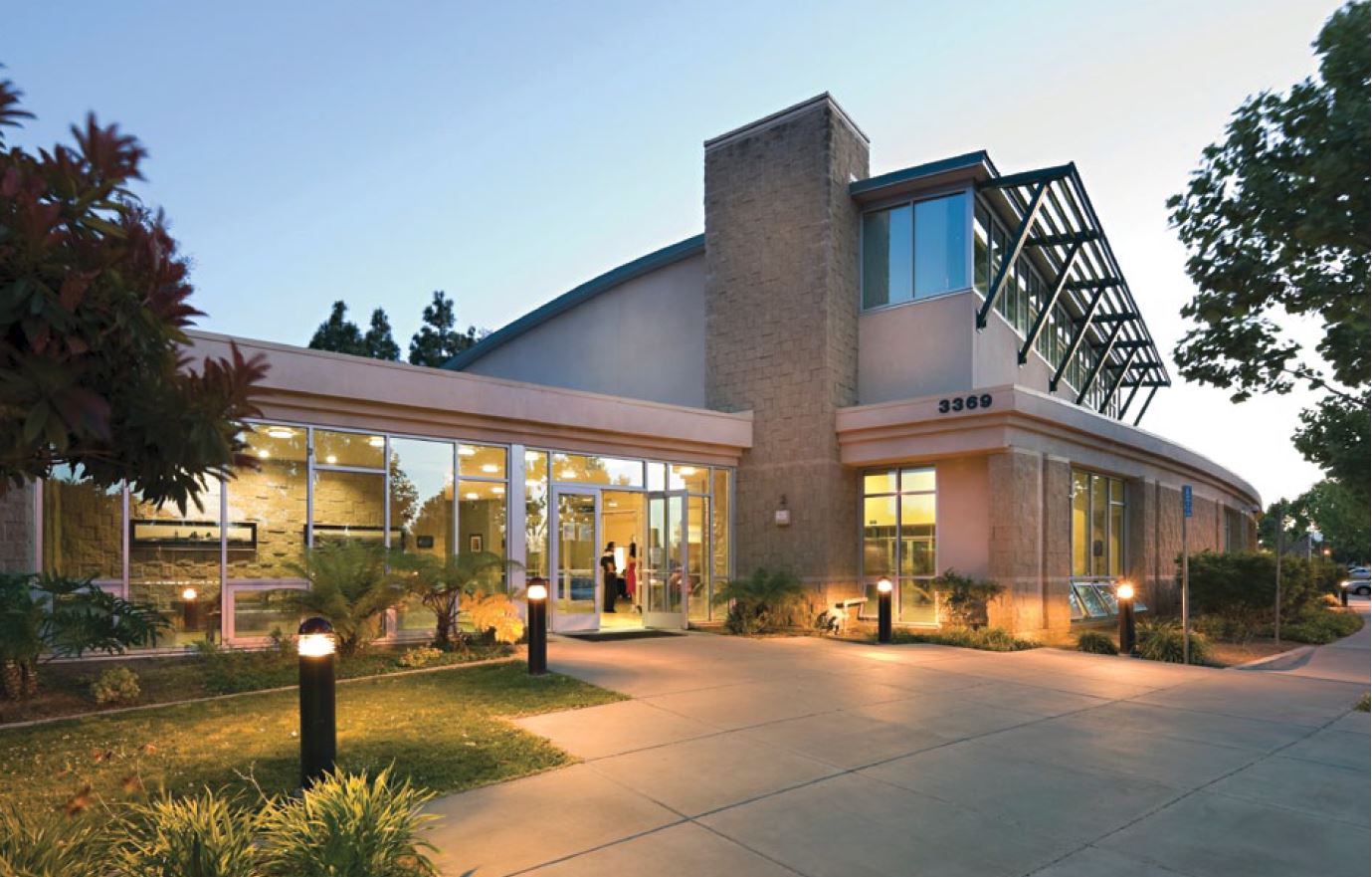 Camden Community Center entrance